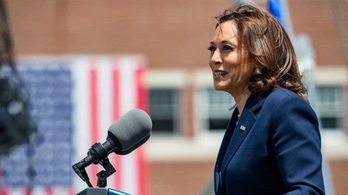 US Vice President Kamala Harris