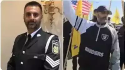 Canadian cop seen waving Khalistan flag at recent protest suspended