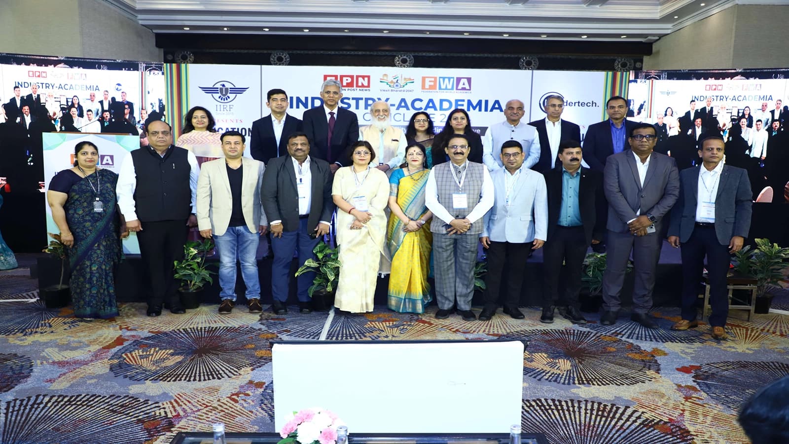 Panelists and chief guest at the event at FWA’s 7th annual Industry and academia conclave 