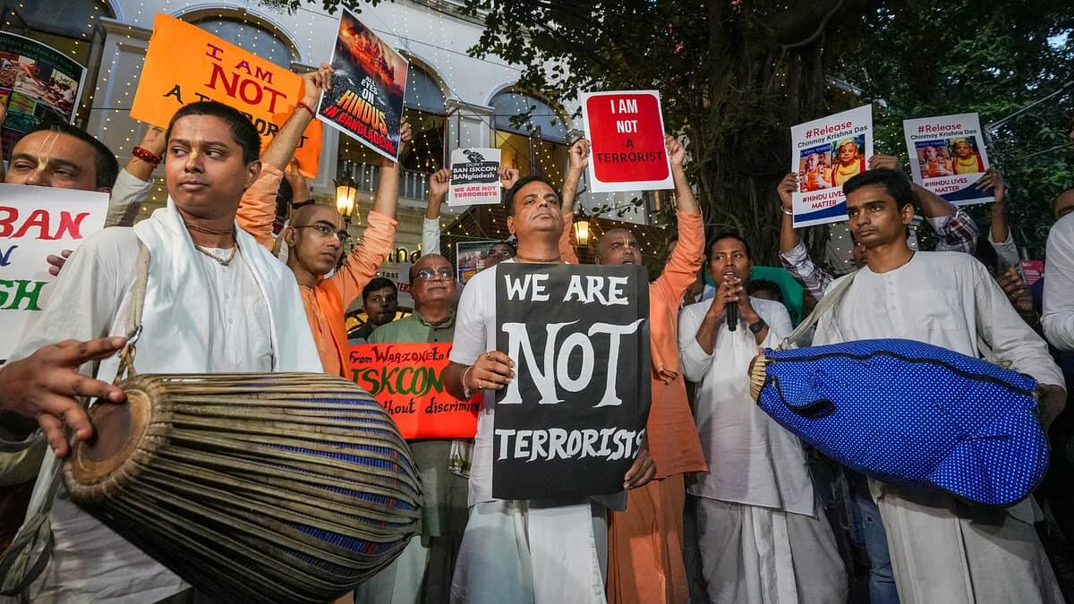 Bangladesh bars 54 ISKCON members from entering India amid concerns over minority rights