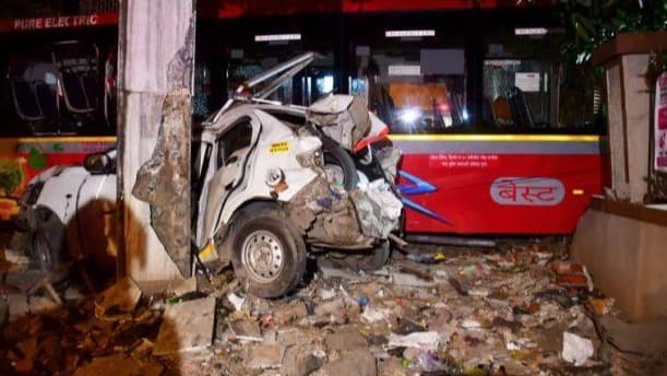 Mumbai bus accident 