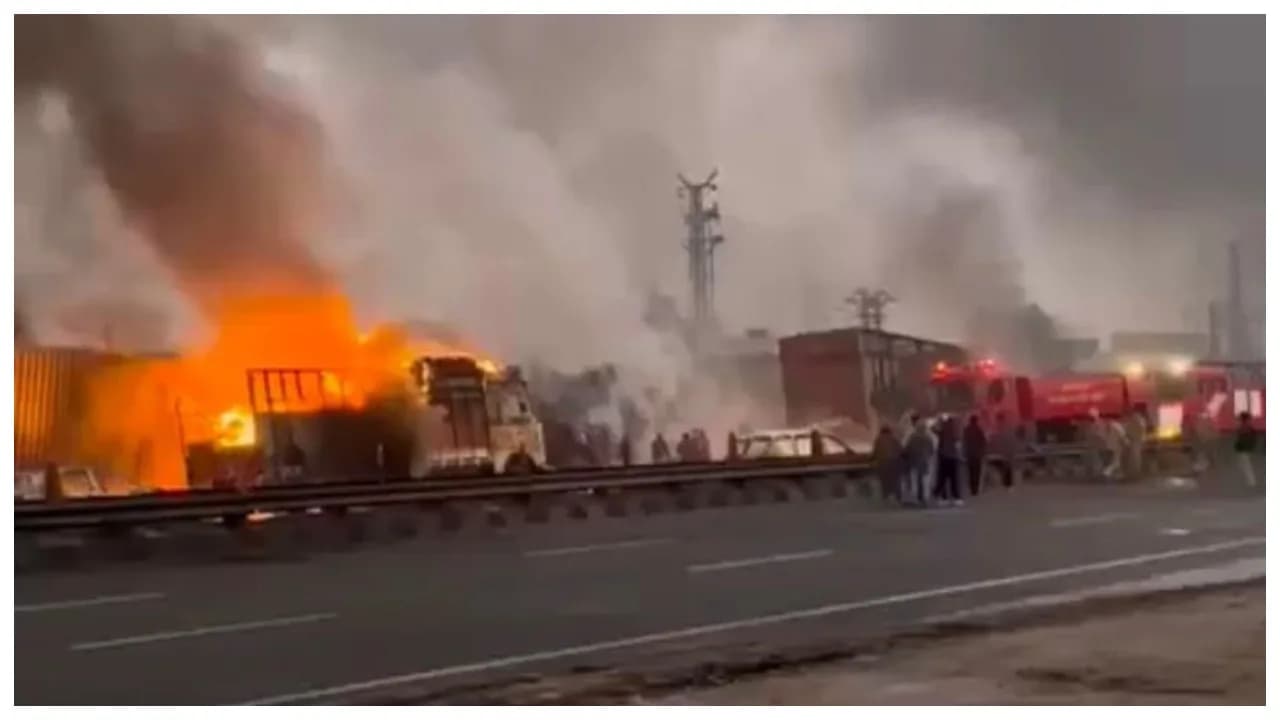 LPG truck crash