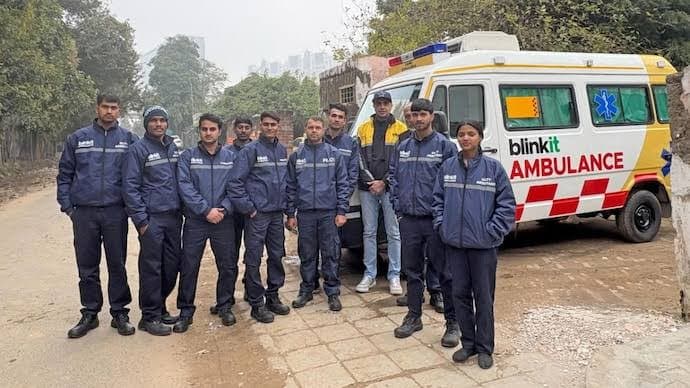 Blinkit’s new 10-minute ambulance service now available for Gurgaon residents