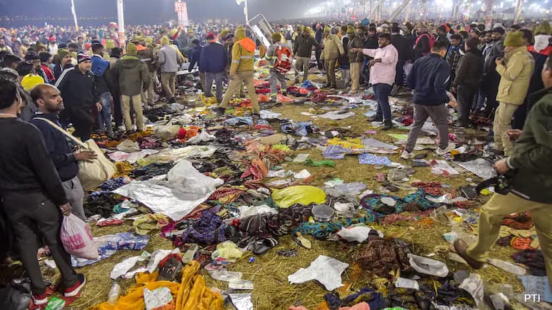 Stampede at Maha Kumbh.