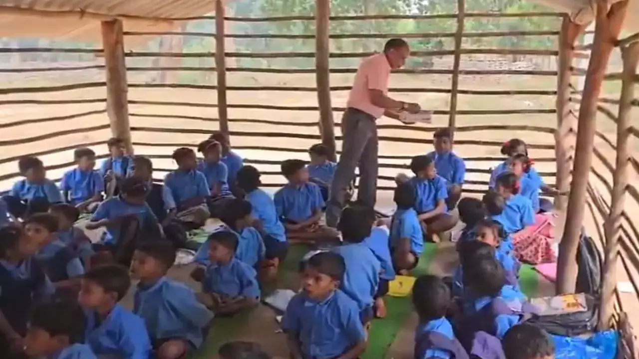 After 40 years of struggle, former Naxal hub Mutvendi welcomes its first school