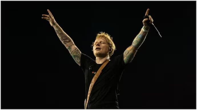 British singer Ed Sheeran and Shilpa Rao's Telugu rendition of 'Chuttamalle' steals the show in Bengaluru