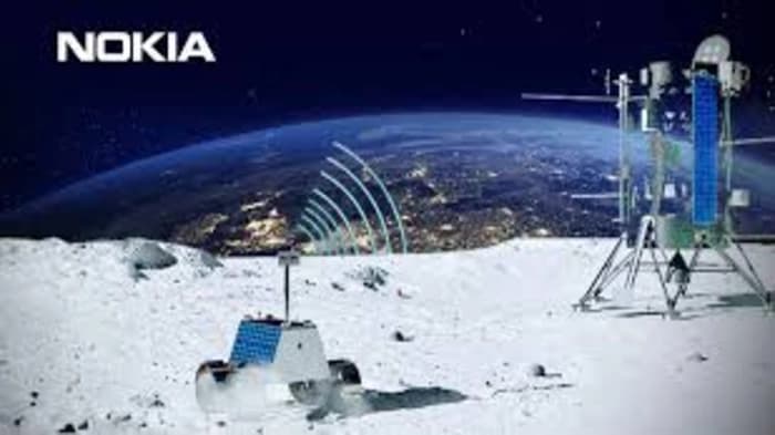 Linking humans from the moon? NASA's proposal to install a Nokia cellular network on the moon 