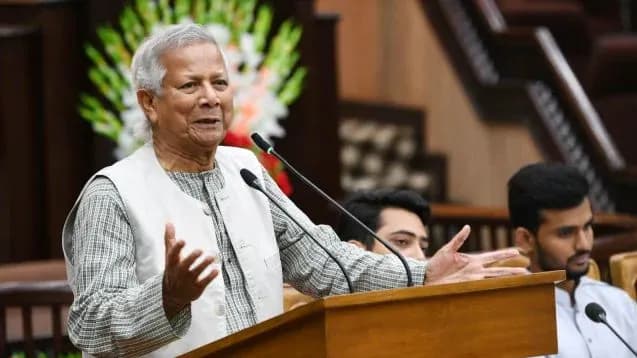 Bangladesh's interim government chief, Muhammad Yunus