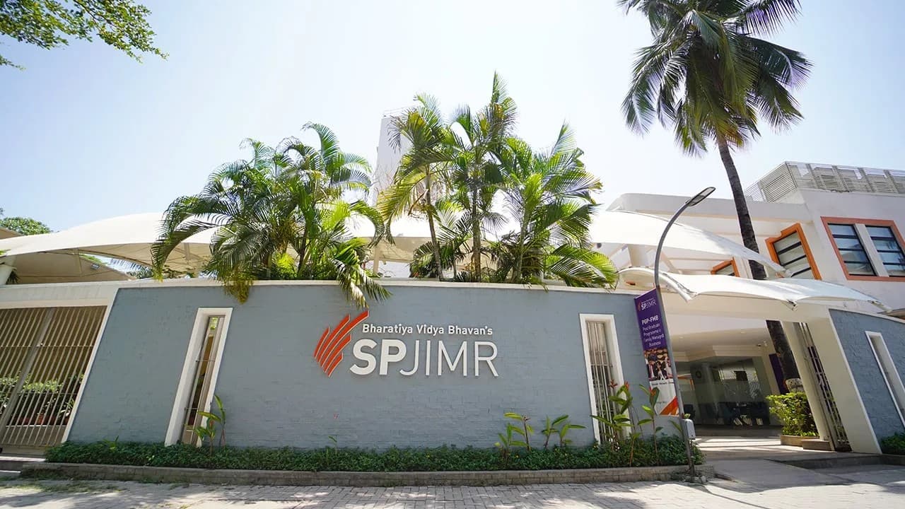 SPJIMR Mumbai clinches #1 rank in IIRF MBA Ranking 2025 for private B-schools in Mumbai