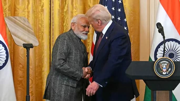  US President Donald Trump and PM Modi