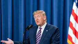 US President Donald Trump