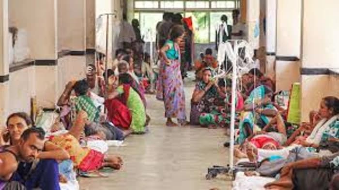 Despite efforts to improve access to healthcare, India's public health system is still underfunded and disorganised