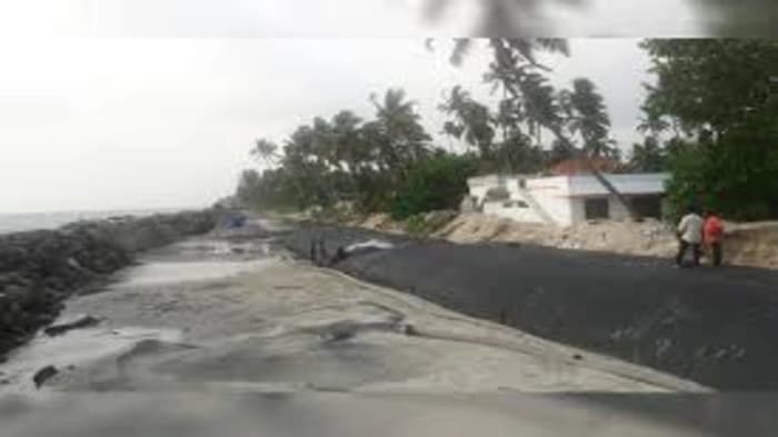 Geotubing technology used in Poonthura, Kerala, has shown great promise in controlling coastal erosion