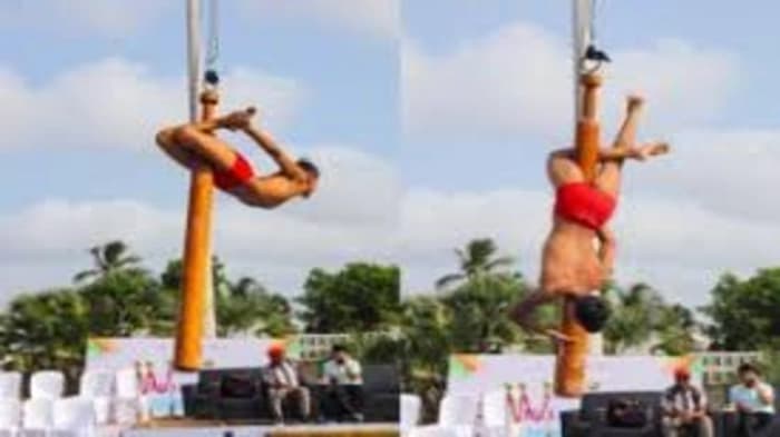 Mallakhamb was introduced at the Khelo India Beach Games 2025 in Diu