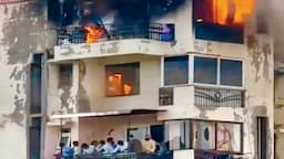 DELHI APARTMENT FIRE 
