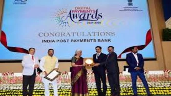 The Ministry of Finance given India Post Payments Bank (IPPB) the prestigious Digital Payments Award 2024–25 in recognition of the bank's noteworthy efforts 