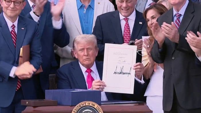 Trump signs “One Big Beautiful Bill” on Independence Day to cement second-term legacy