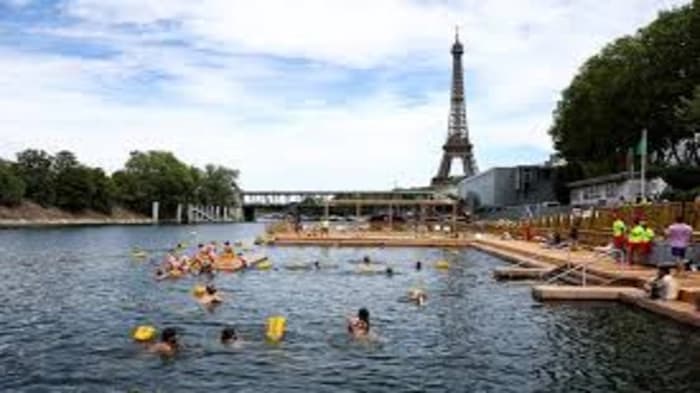 France has reopened the Seine River for public swimming for the first time since 1923