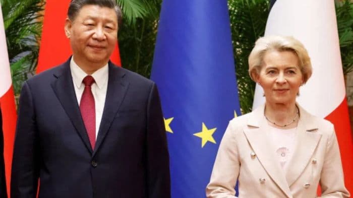 China's Xi urges EU to manage tensions carefully at Beijing summit marking 50 years of ties