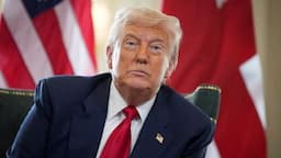 US President Donald Trump 