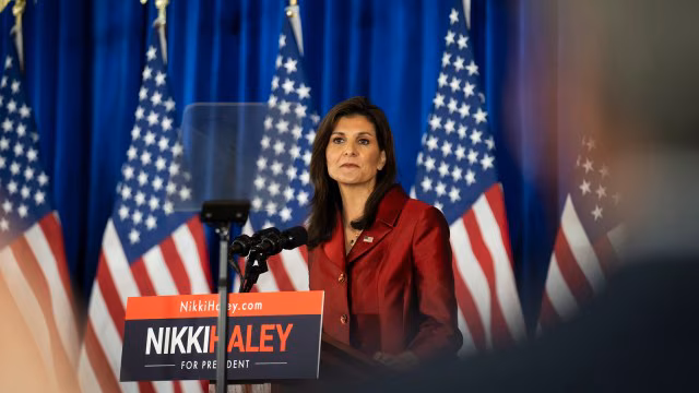 Indian-American Republican leader Nikki Haley 