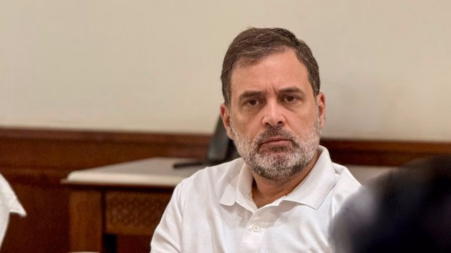 Congress leader and Leader of the Opposition Rahul Gandhi