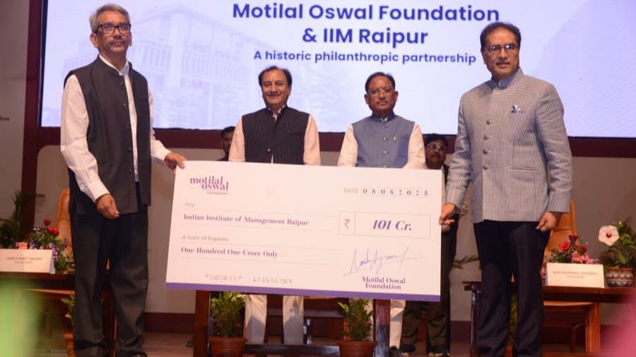 Motilal Oswal Foundation backs Raipur institutions with ₹172 crore for education and innovation