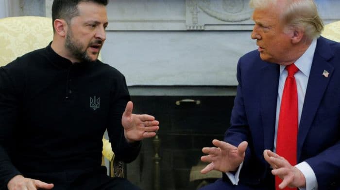 Trump rules out Ukraine reclaiming Crimea or joining NATO ahead of Zelenskyy talks
