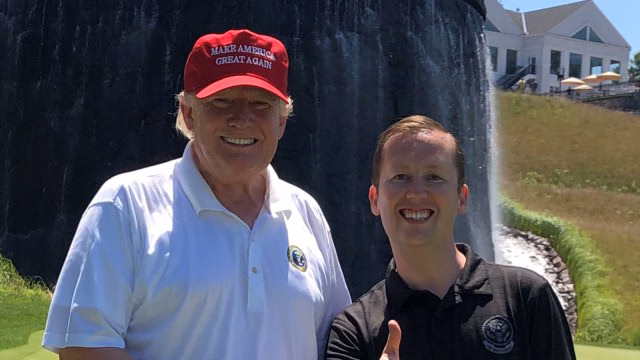 US President Donald Trump 