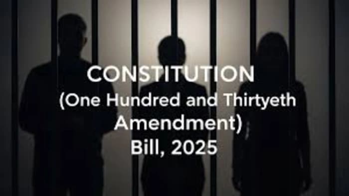 One Hundred and Thirtieth Constitutional Amendment Bill, 2025
