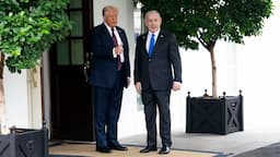 US President Donald Trump o