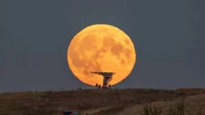 Astronomical Event : The first of three consecutive full supermoons of 2025