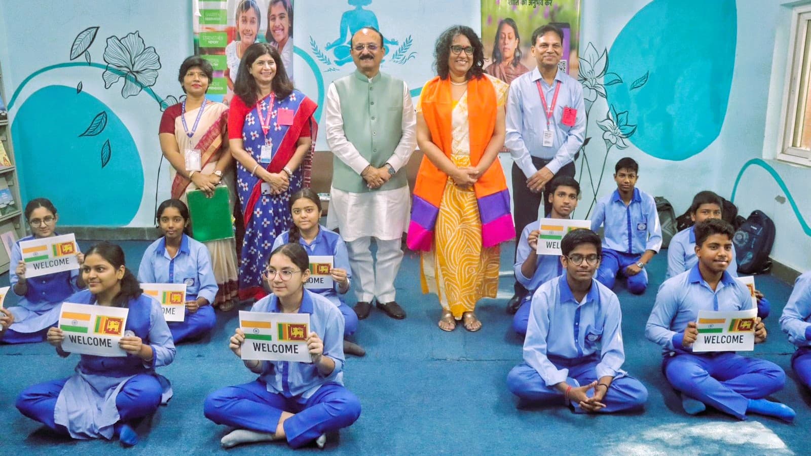 Sri Lankan PM visits CM Shri School to explore educational collaboration