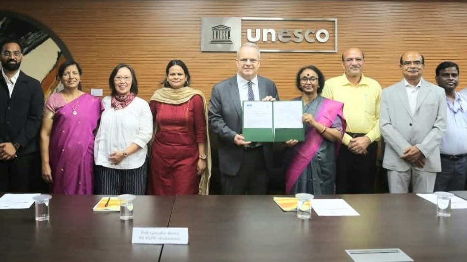 UNESCO, RIE Bhubaneswar sign MoU to integrate health and well-being into teacher education