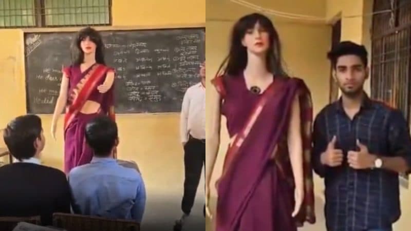 Class 12 student from Uttar Pradesh develops AI classroom robot