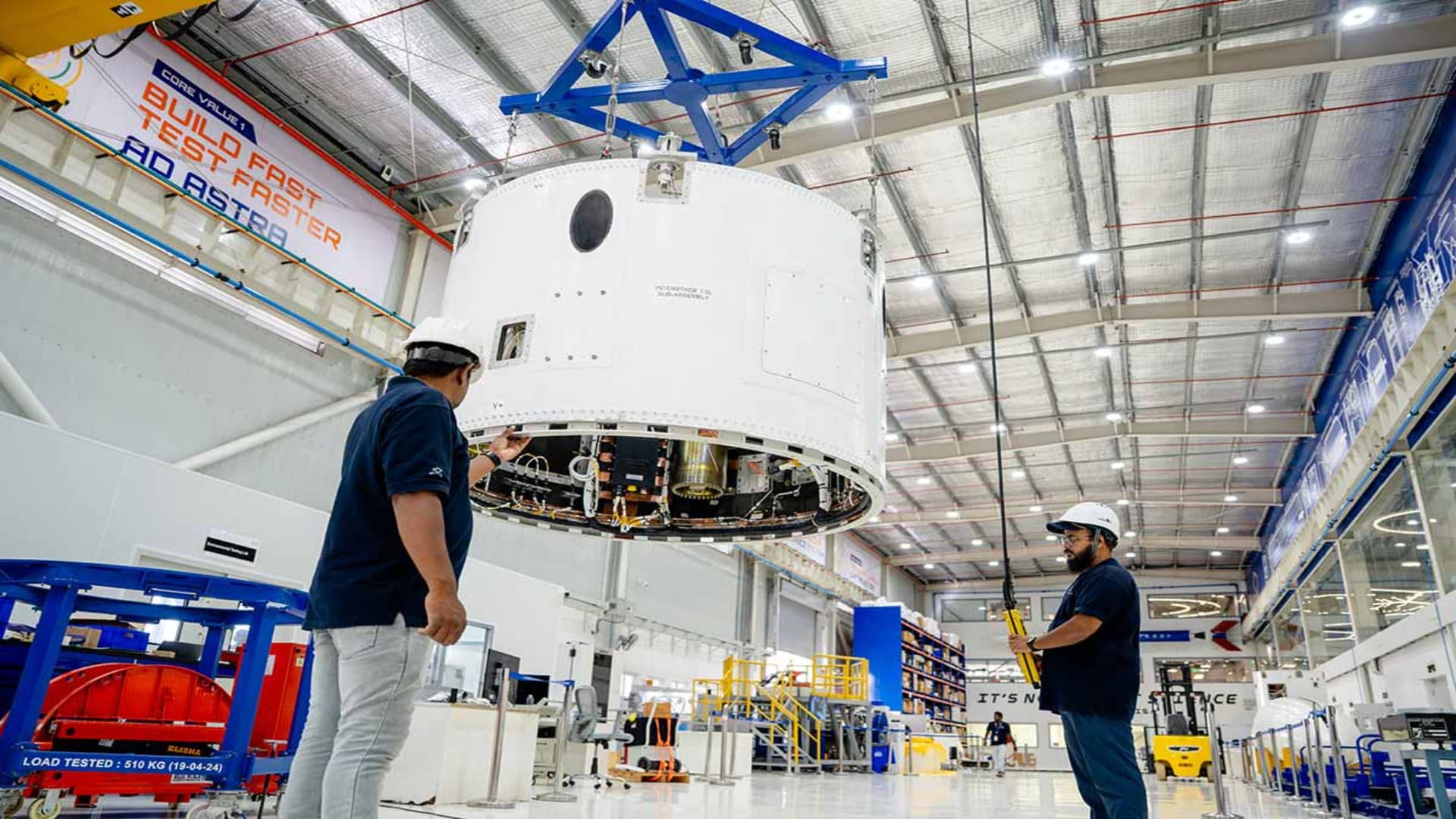 Skyroot Aerospace’s Hyderabad facility