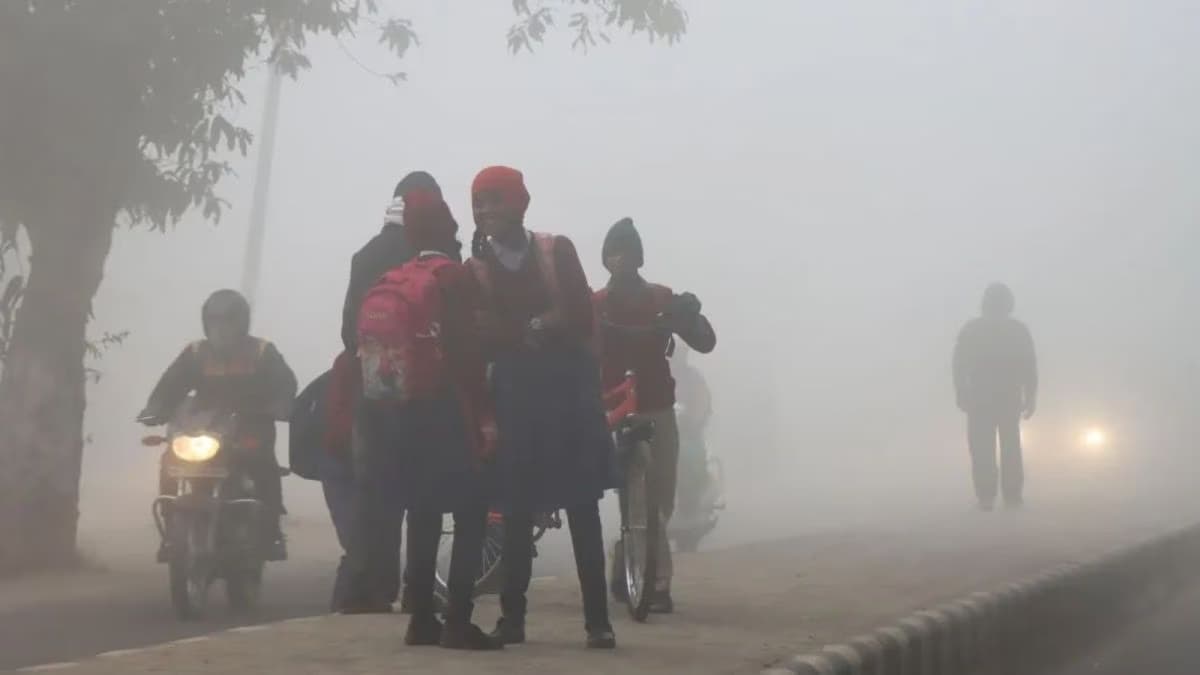 Schools shut in several states as cold wave and dense fog grip North and Northeast India