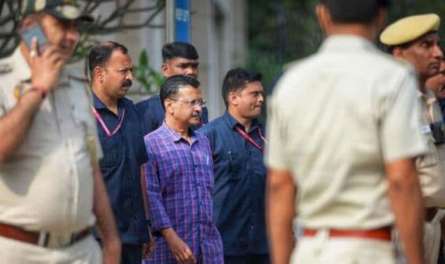 Heightened security in Central Delhi amid INDIA bloc protest against Kejriwal’s arrest