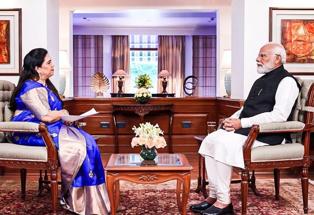 PM Modi defends electoral bond scheme, says it was brought to tackle black money