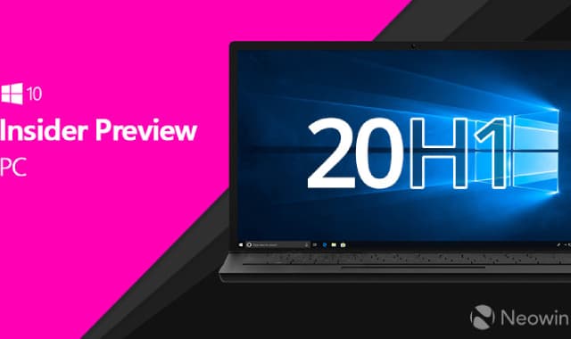 Microsoft Windows 10 20H1 Update 