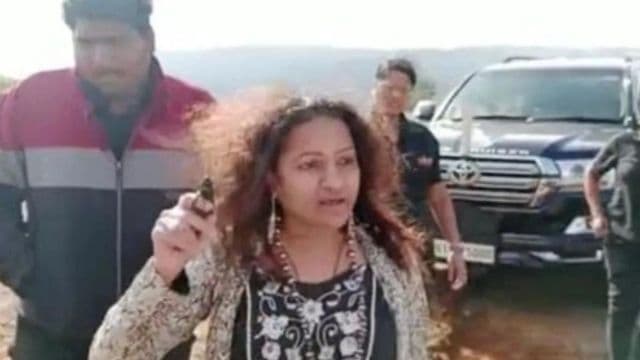 Security personnel near the site of an encounter with terrorists at Desa village, in Doda district. | Photo Credit: PTI