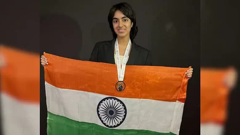 Aanya goyal wins silver