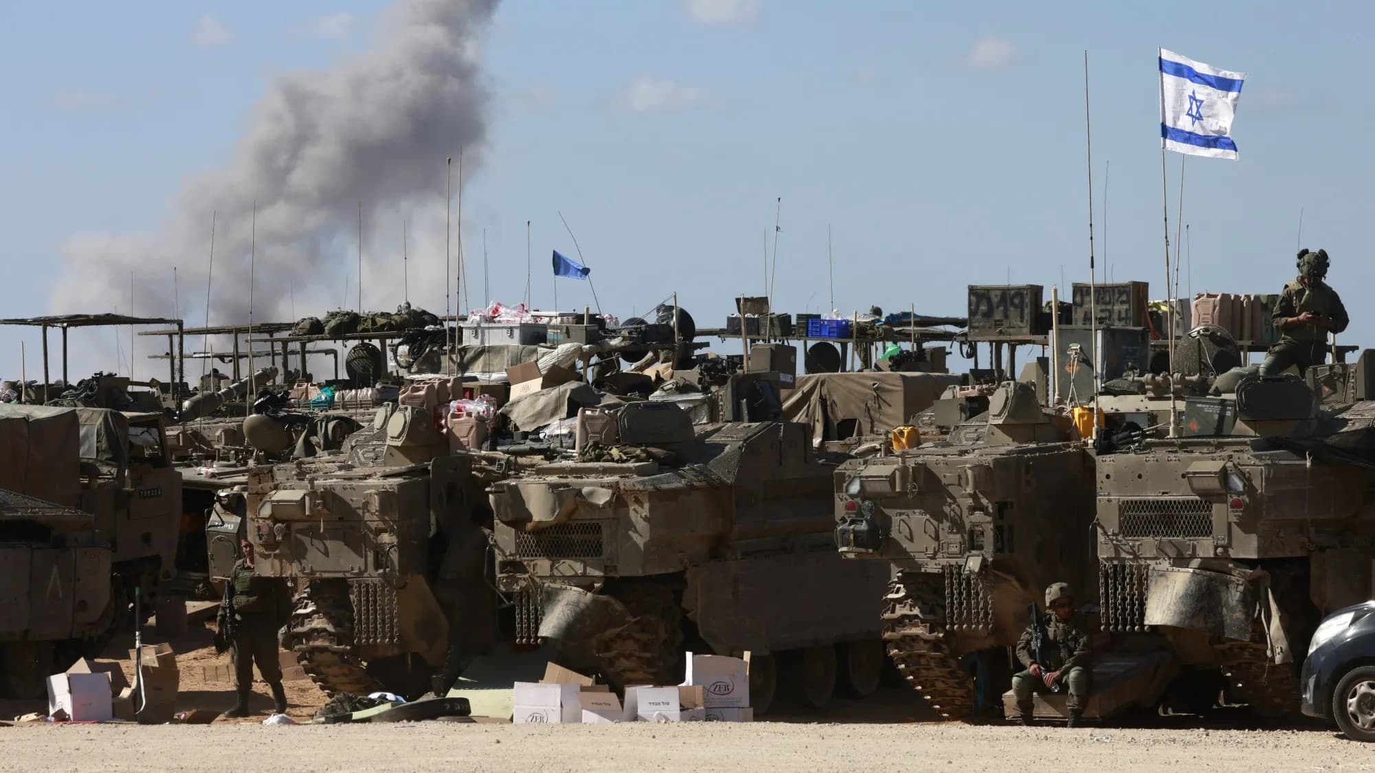 Israel army tanks