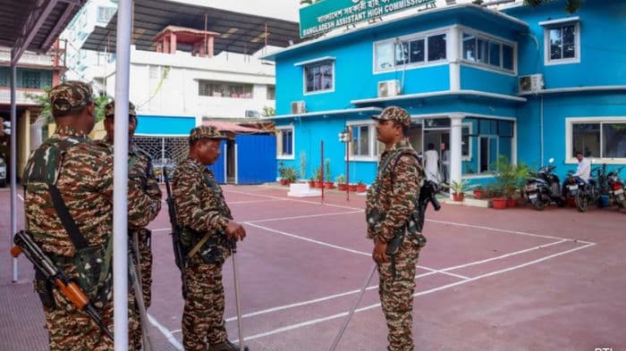 Security breach at Bangladesh Mission in Agartala.