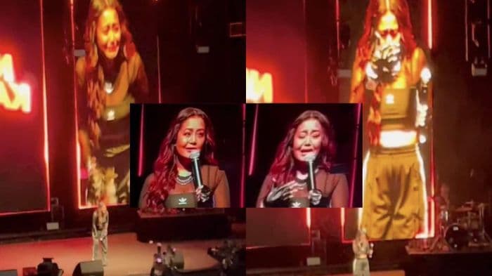 Neha Kakkar breaks down at Melbourne concert, apologizes for late arrival as crowd chants 'Go Back'