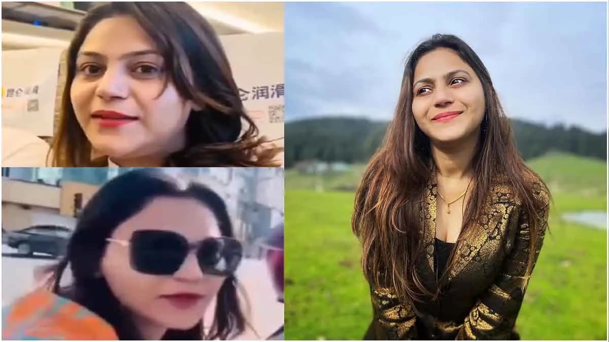 Jyoti Malhotra, a Haryana-based YouTuber.