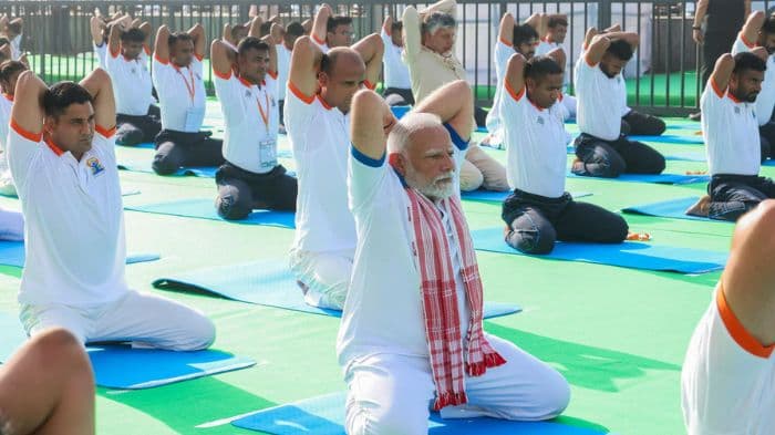 Modi leads India’s 11th International Yoga Day in Vizag under “Yoga for One Earth, One Health” theme