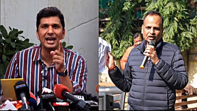 Saurabh Bharadwaj and Satyendar Jain