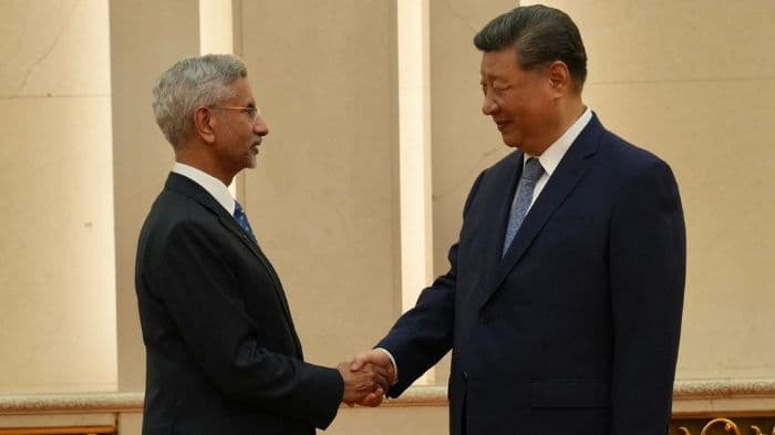 EAM Jaishankar meets Xi Jinping in Beijing, first high-level interaction since 2020 border standoff