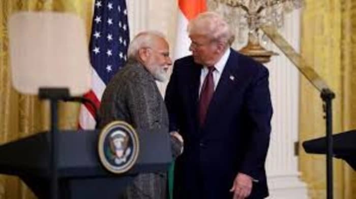 The President of the U.S. declared a 25% tax on imports from India